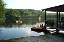 Paddle Boats — Pavilion — Swimming